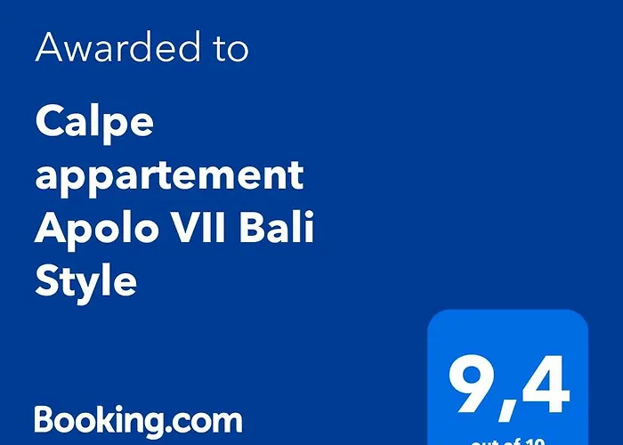Calpe Appartement Apolo VII Bali Style